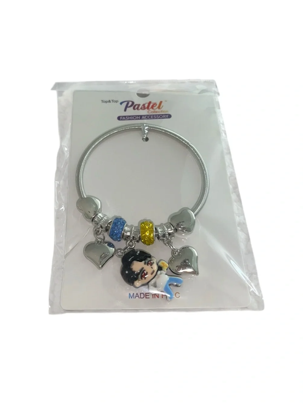 CUTE CARTOON CHARACTER CHARM BRACELET